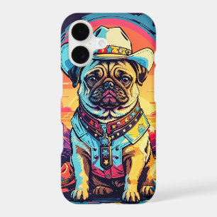 Vintage English Bulldog Cowboy Funny Western Dog