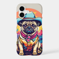 Vintage English Bulldog Cowboy Funny Western Dog