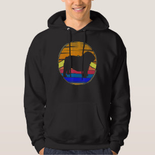 Vintage English Bulldog Retro Sunset Pets Dog Love Hoodie