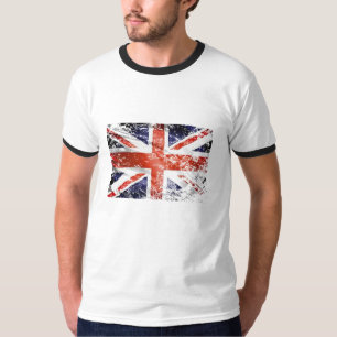 Vintage english flag Union jack UK country flag T-Shirt