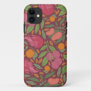 Vintage English garden pattern iPhone 11 Case