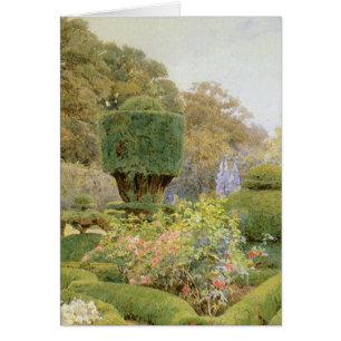 Vintage English Garden, Roses and Pinks by Elgood