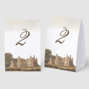 Vintage English Manor Chateau Villa Wedding