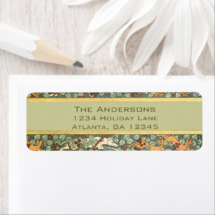 Vintage English Rabbit Hunt Return Address