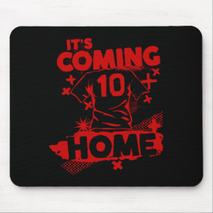 Vintage English Retro Grunge England Soccer T Shir Mouse Mat
