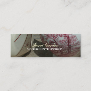 Vintage English Teapot Tea Time Business Cards 2