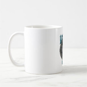 Vintage Engraved Cat Pride Graphic Shirt Design_1 Coffee Mug
