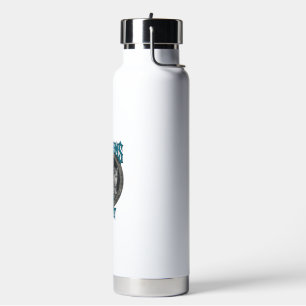 Vintage Engraved Cat Pride Graphic Shirt Design_1 Water Bottle