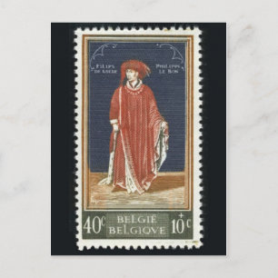 Vintage Engraved Stamp Postcard