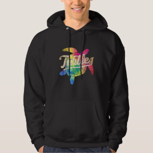Vintage Environment Turtle Planet Earth Day Hoodie