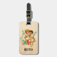 Vintage Ephemera Angel Cherubs Illustration