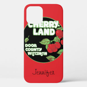 Vintage Ephemera, Cherryland Door County Wisconsin iPhone 12 Case