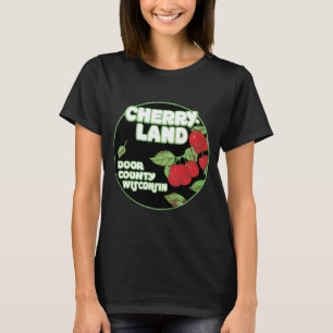 Vintage Ephemera, Cherryland Door County Wisconsin T-Shirt