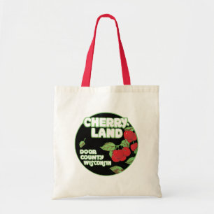 Vintage Ephemera, Cherryland Door County Wisconsin Tote Bag