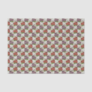 Vintage Ephemera Floral Tissue Paper