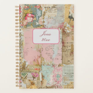 Vintage Ephemera: Rose Dreams Planner