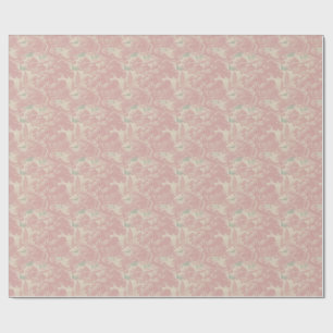 Vintage Equestrian Toile Horse Country Estate Patt Wrapping Paper