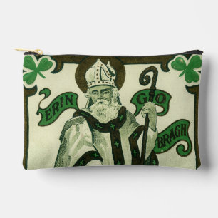 Vintage - Erin Go Bragh - St. Patrick's Greetings Accessory Pouch