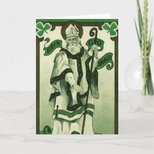 Vintage - Erin Go Bragh - St. Patrick's Greetings Card