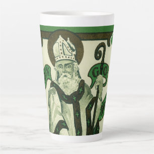 Vintage - Erin Go Bragh - St. Patrick's Greetings Latte Mug