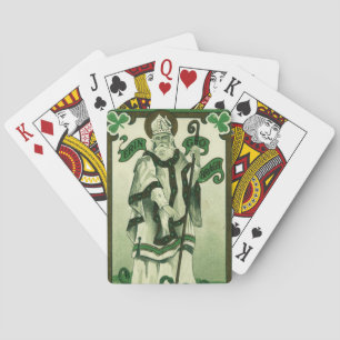 Vintage - Erin Go Bragh - St. Patrick's Greetings Playing Cards
