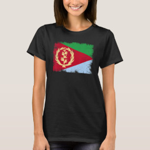 Vintage Eritrea Flag Eritrean Independence Day T-Shirt