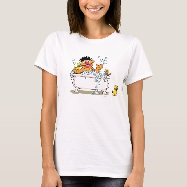 Vintage Ernie in Bathtub T-Shirt (Front)