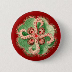 Vintage Ernst Haeckel 6 Cm Round Badge