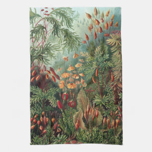 Vintage Ernst Haeckel Moss Poster Case-Mate iPhone Tea Towel