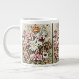 Vintage Ernst Haeckel Orchid Botanical Print Large Coffee Mug