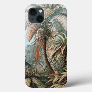 Vintage Ernst Haeckel Palm Trees Poster iPhone 13 Case