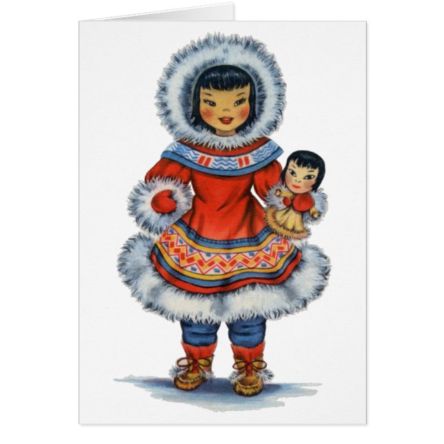 Vintage Eskimo traditional dress (Front)