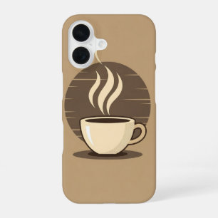 Vintage Espresso Cup iPhone 16 Case