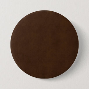 Vintage Espresso Dark Brown Parchment Paper Blank 7.5 Cm Round Badge