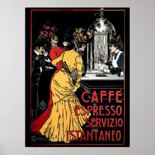 Vintage Espresso Poster