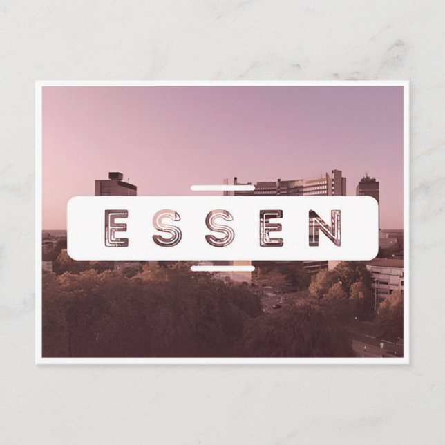 vintage Essen Germany Travel allemagne Postcard (Front)