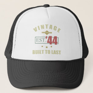 Vintage Est. 1944 80th Birthday Trucker Hat