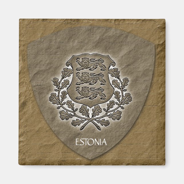 Vintage Estonia Magnet! Magnet (Front)