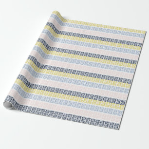 Vintage Ethnic: Seamless Artistic Design Wrapping Paper