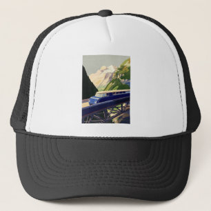 Vintage Europe Rail Travel Trucker Hat