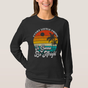 Vintage Every Little Thing Is Gonna Be Alright Bea T-Shirt