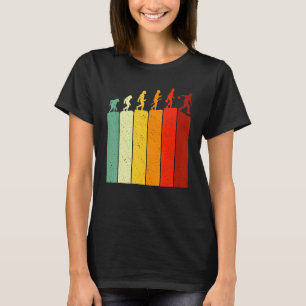 Vintage Evolution Bowling Team Bowler Bowling T-Shirt