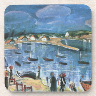 Vintage Expressionism, Hidensee by Walter Gramatte Coaster