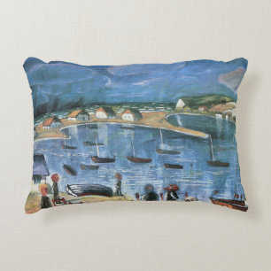 Vintage Expressionism, Hidensee by Walter Gramatte Decorative Cushion