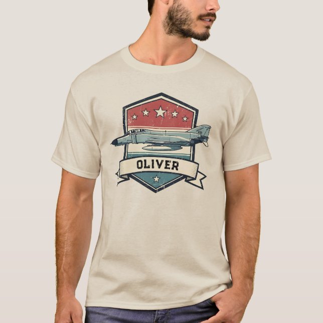 Vintage F-4 Phantom Badge T-Shirt (Front)