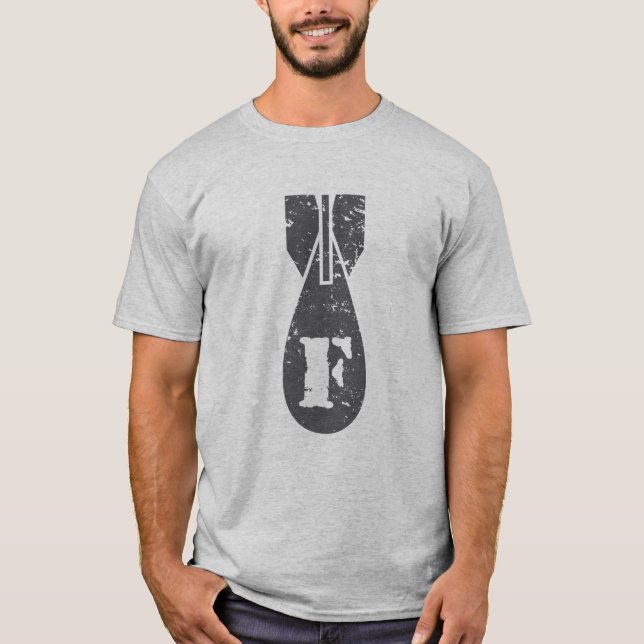 Vintage F-Bomb Funny T-Shirt (Front)