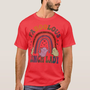 Vintage FaBOOlous LUNCH LADY Costume This Is My Sp T-Shirt