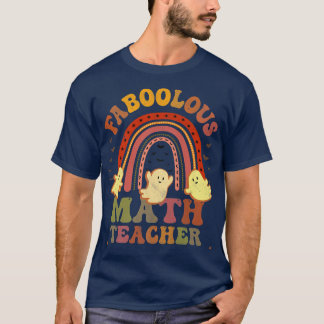 Vintage FABOOLOUS MATH TEACHER Costume This Is My  T-Shirt