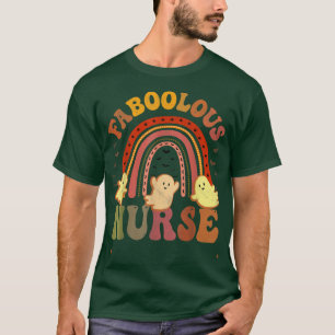 Vintage FABOOLOUS NURSE Costume This Is My Scary V T-Shirt