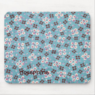 vintage fabric from the 40s mousepad
